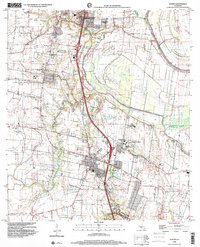 Sunset 1998 topographic map thumbnail