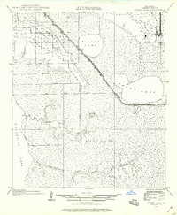 Sweet Lake 1934 topographic map thumbnail