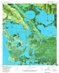 Sweet Lake 1982 topographic map thumbnail
