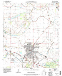 Tallulah 1994 topographic map thumbnail