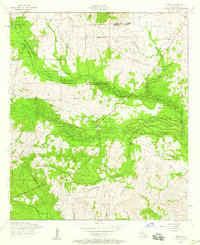 Temple 1954 topographic map thumbnail