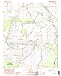 Tendal 1986 topographic map thumbnail