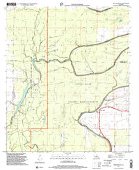 Tensas Bluff 1998 topographic map preview