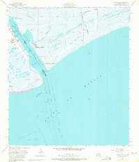 Texas Point 1957 topographic map thumbnail