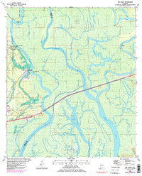 The Basin 1980 topographic map thumbnail
