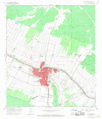 Thibodaux 1962 topographic map thumbnail