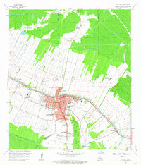 Thibodaux 1962 topographic map thumbnail