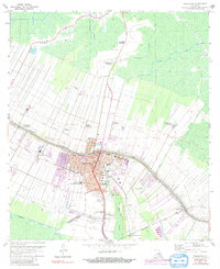 Thibodaux 1962 topographic map thumbnail
