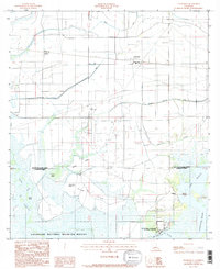 Thornwell 1985 topographic map thumbnail