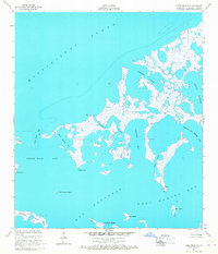 Three Mile Bay 1955 topographic map thumbnail