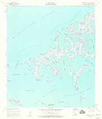 Three Mile Bay 1955 topographic map thumbnail