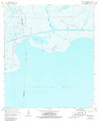 Tigre Lagoon 1963 topographic map preview