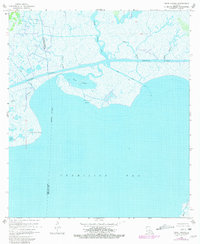 Tigre Lagoon 1963 topographic map preview
