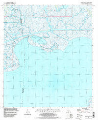 Tigre Lagoon 1994 topographic map thumbnail