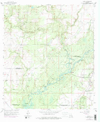 Topsy 1957 topographic map thumbnail