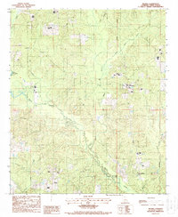 Truxno 1988 topographic map thumbnail