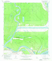 Turnbull Island 1965 topographic map thumbnail