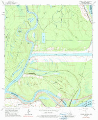 Turnbull Island 1965 topographic map thumbnail