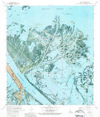 Venice 1971 topographic map thumbnail