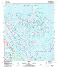 Venice 1993 topographic map thumbnail