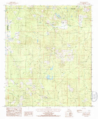 Vernon 1985 topographic map thumbnail
