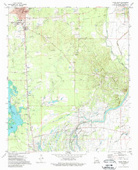 Vivian South 1971 topographic map thumbnail
