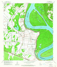 Walls 1963 topographic map thumbnail
