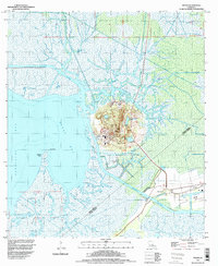 Weeks 1994 topographic map preview