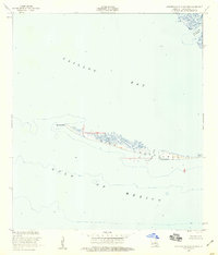 Western Isles Dernieres 1953 topographic map preview