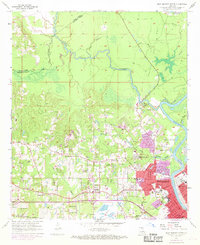 West Monroe North 1957 topographic map thumbnail