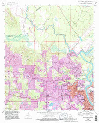 West Monroe North 1994 topographic map thumbnail