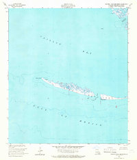 Western Isles Dernieres 1953 topographic map preview
