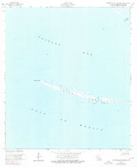 Western Isles Dernieres 1953 topographic map preview