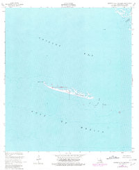 Western Isles Dernieres 1953 topographic map preview
