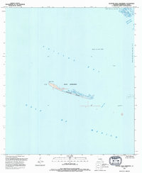 Western Isles Dernieres 1994 topographic map thumbnail