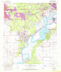 Westlake 1955 topographic map preview