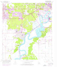 Westlake 1955 topographic map thumbnail