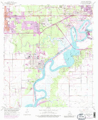 Westlake 1955 topographic map preview