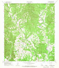 Weyanoke 1965 topographic map thumbnail