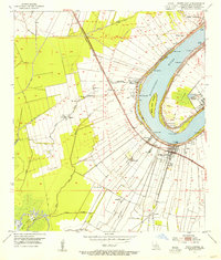 White Castle 1953 topographic map thumbnail