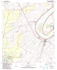 White Castle 1992 topographic map thumbnail