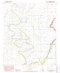 Whitney Island North 1986 topographic map thumbnail