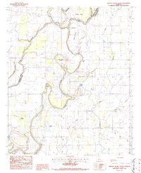 Whitney Island South 1986 topographic map thumbnail