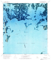 Wilkinson Bay 1973 topographic map thumbnail