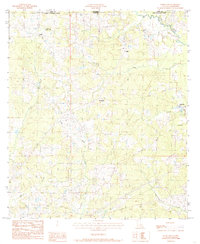 Woodland topographic map thumbnail