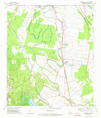 Woodworth East 1972 topographic map thumbnail