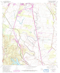 Woodworth East 1972 topographic map preview