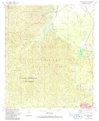 Woodworth West 1971 topographic map preview