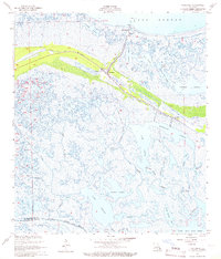 Yscloskey 1957 topographic map thumbnail