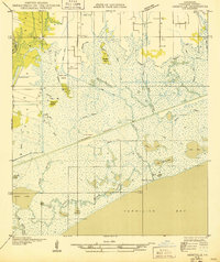 Abbeville SE topographic map thumbnail